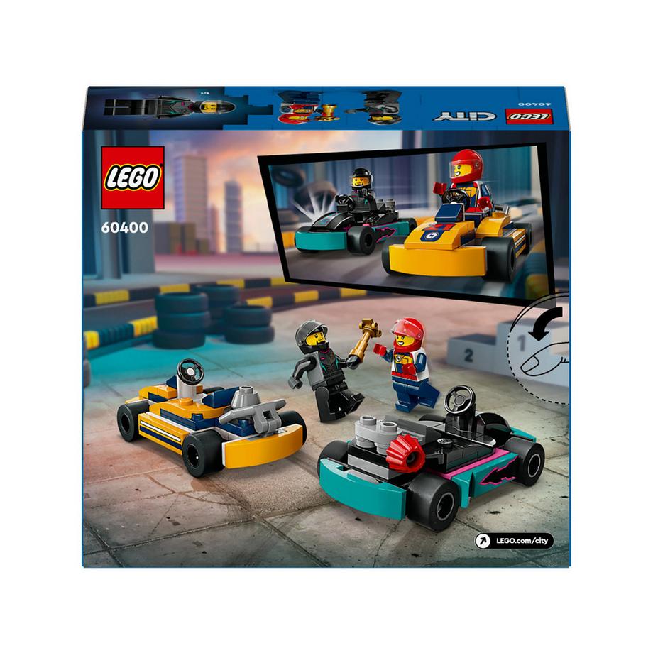 LEGO®  60400 Go-Karts mit Rennfahrern 