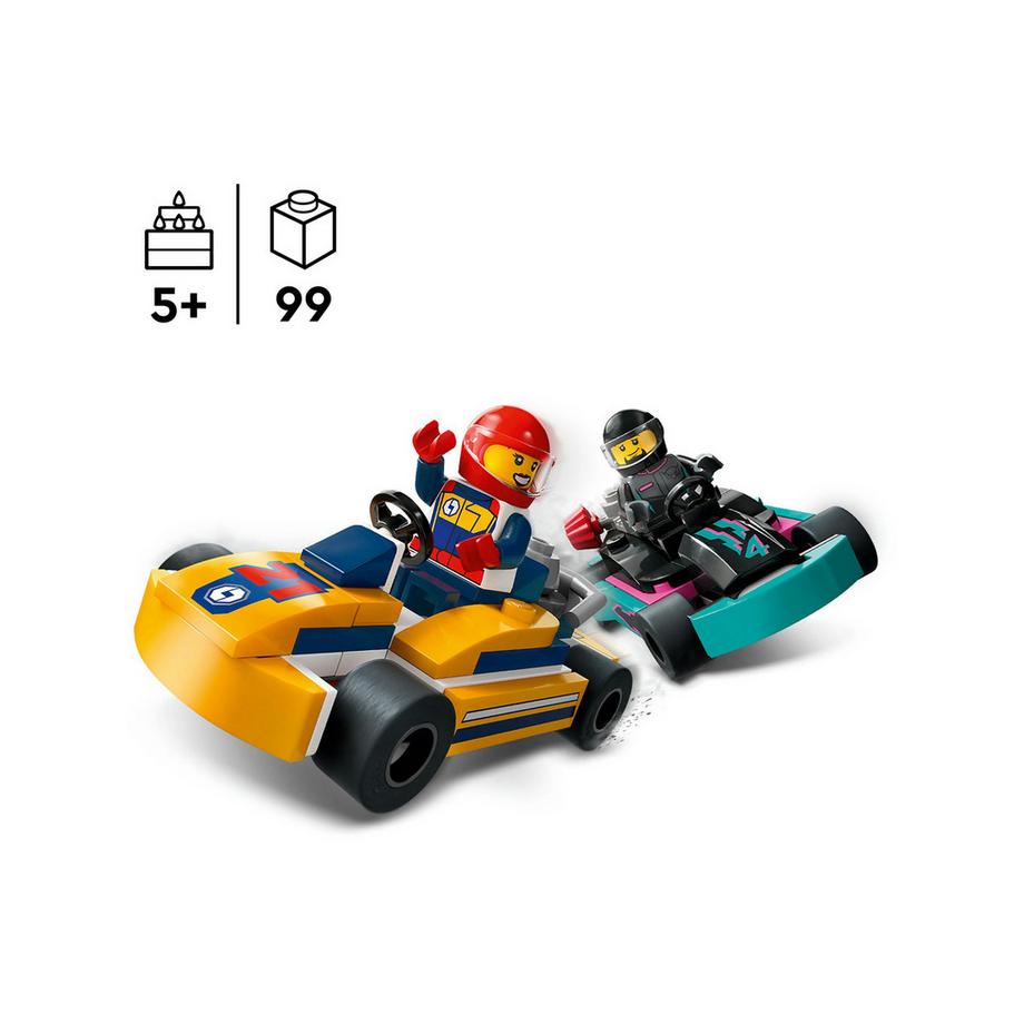 LEGO®  60400 Go-Karts mit Rennfahrern 