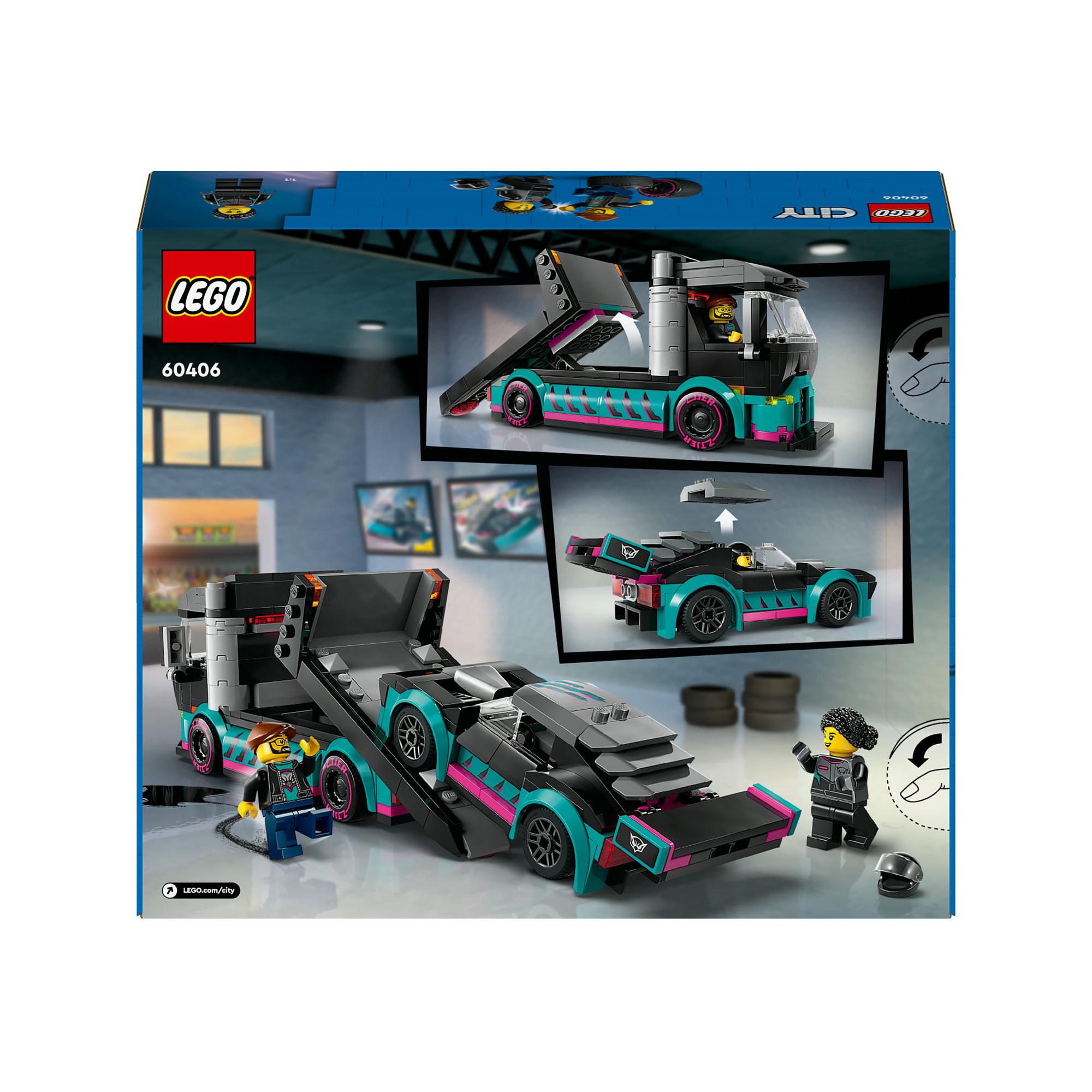 LEGO®  60406 Autotransporter mit Rennwagen 