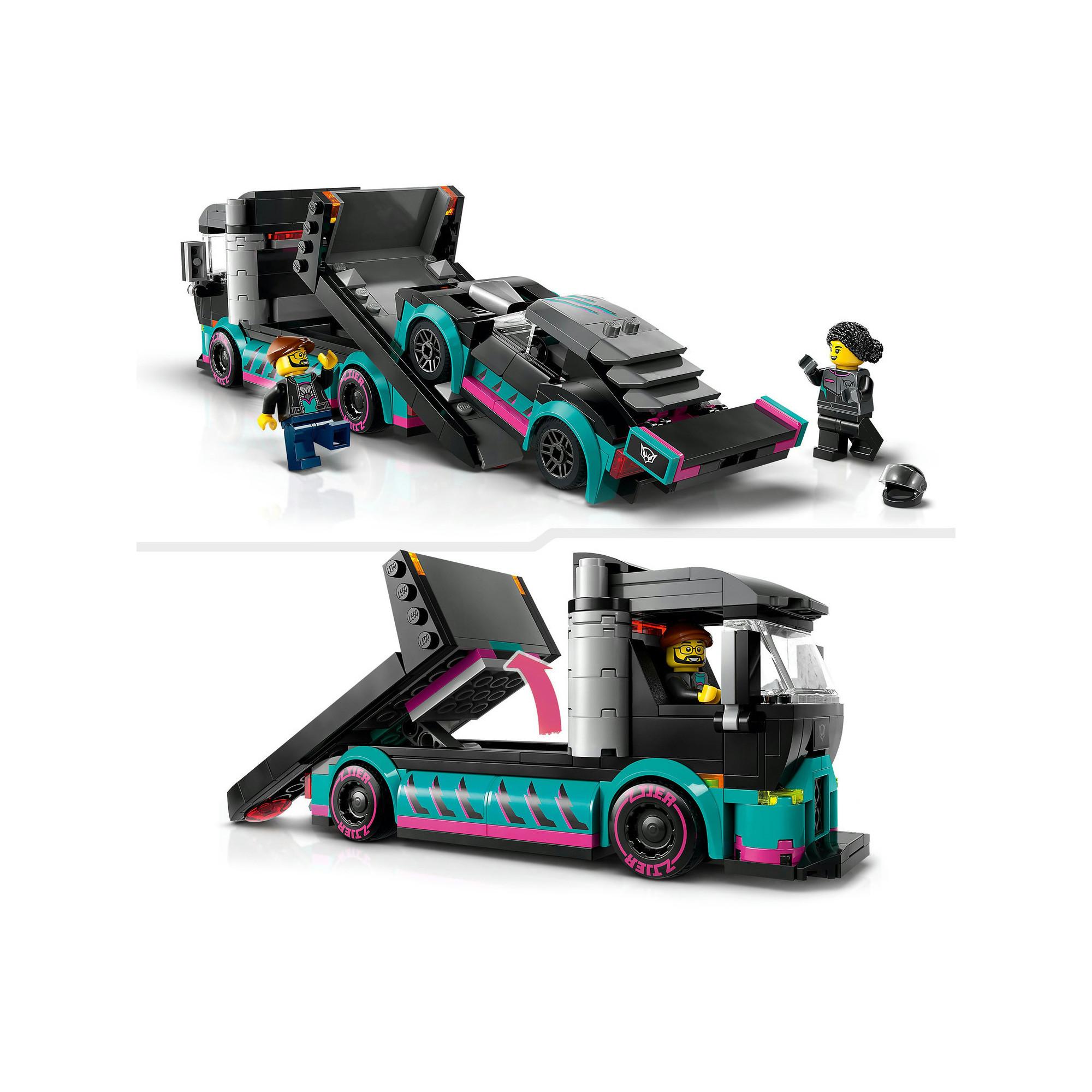 LEGO®  60406 Auto da corsa e trasportatore 