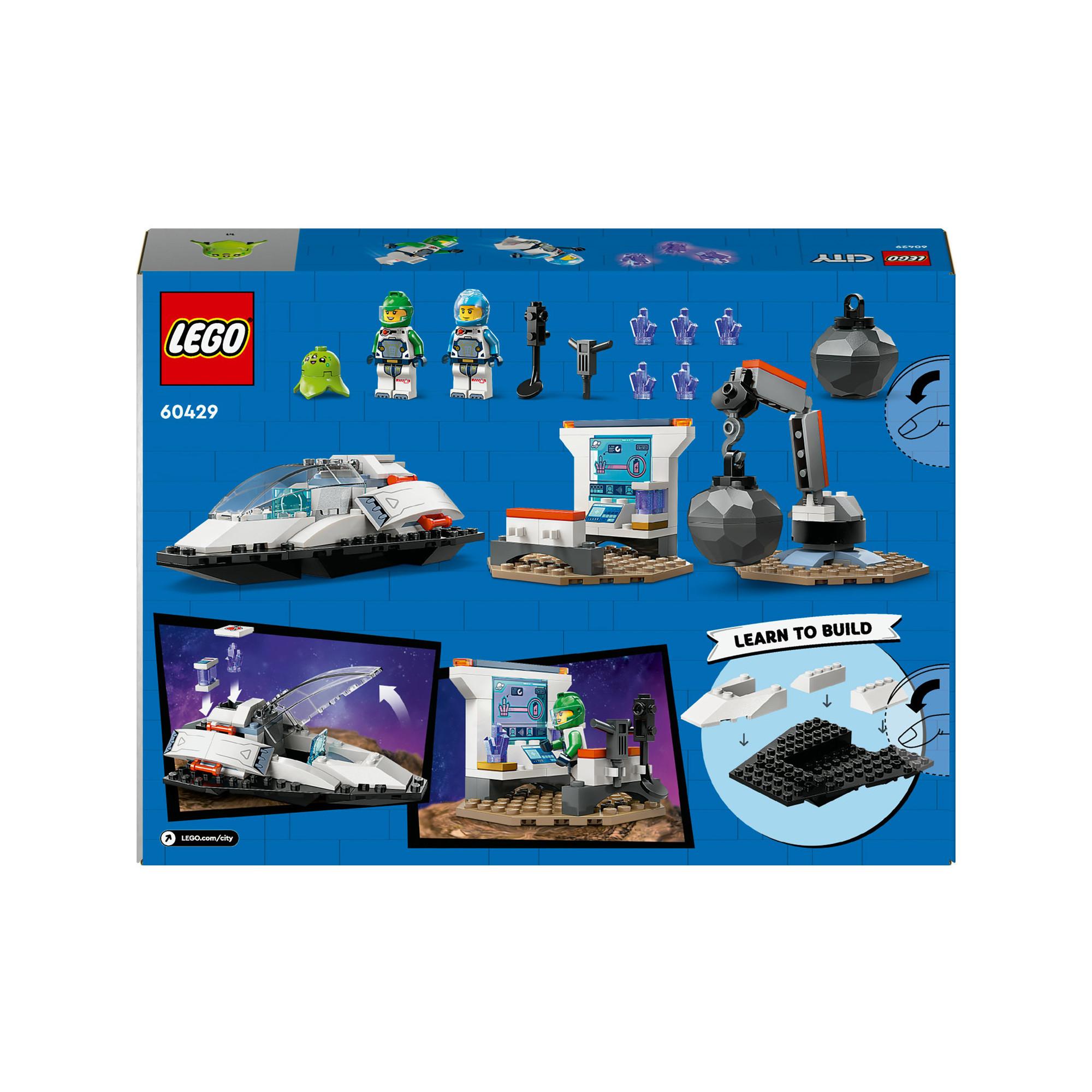 LEGO®  60429 Le vaisseau et la découverte de l’astéroïde 