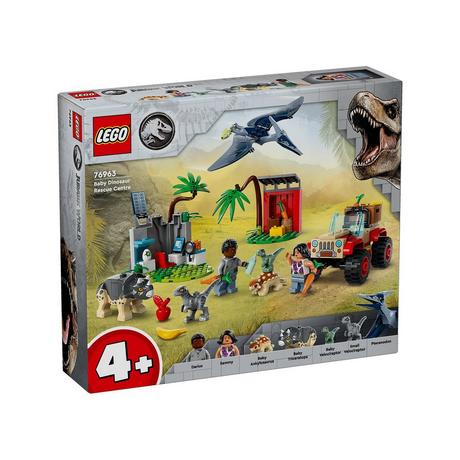 LEGO  76963 Le centre de sauvetage des bébés dinosaures 