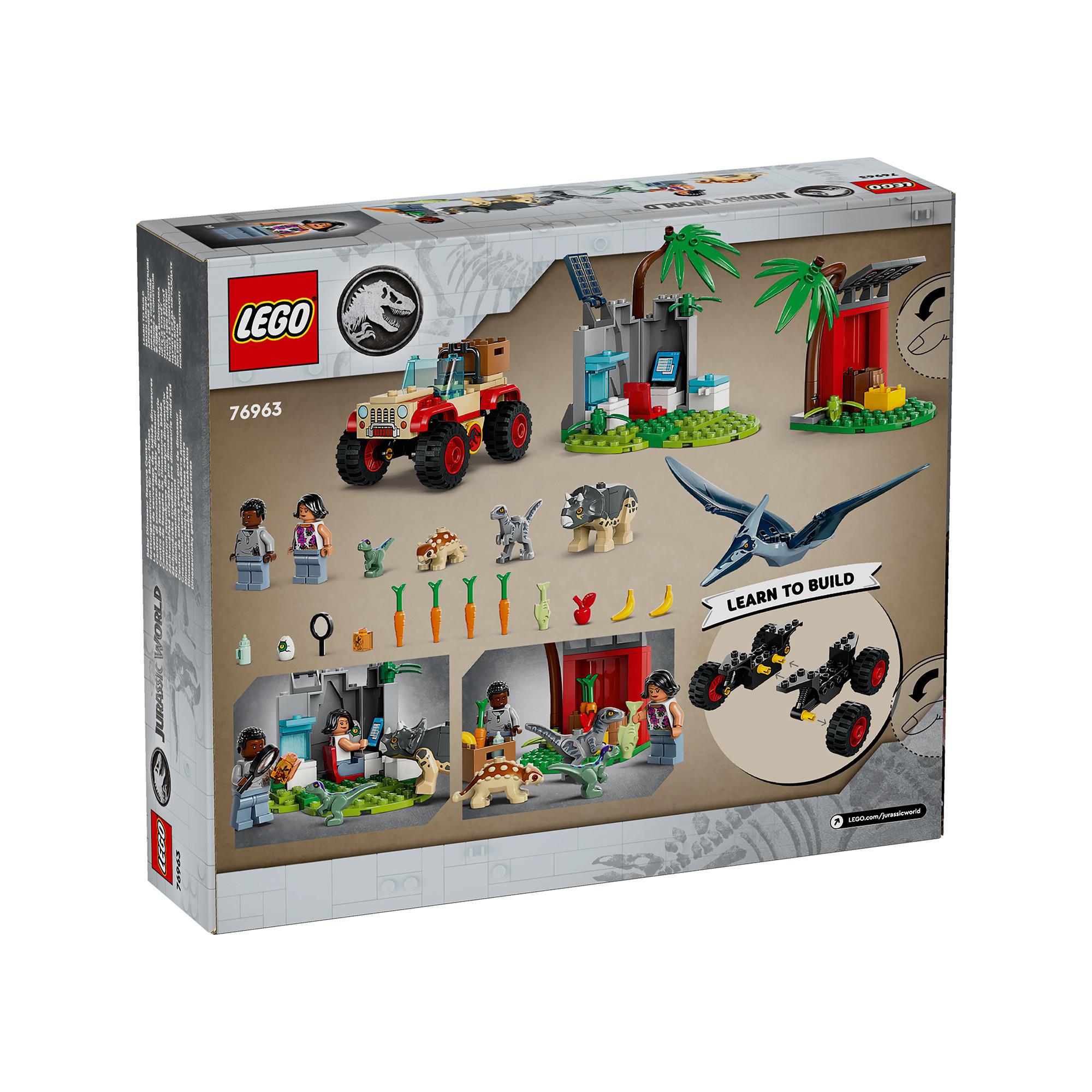 LEGO®  76963 Le centre de sauvetage des bébés dinosaures 