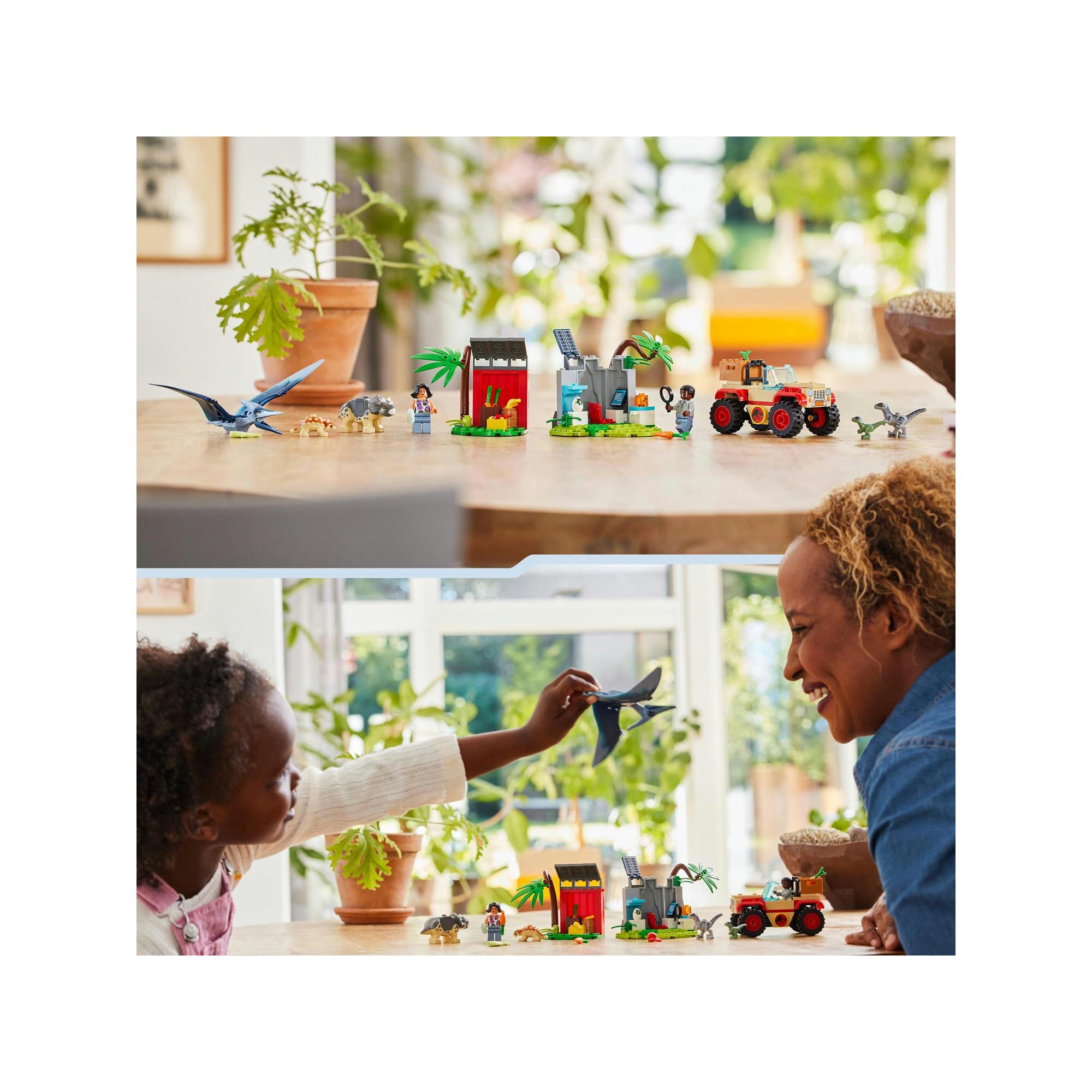 LEGO®  76963 Le centre de sauvetage des bébés dinosaures 