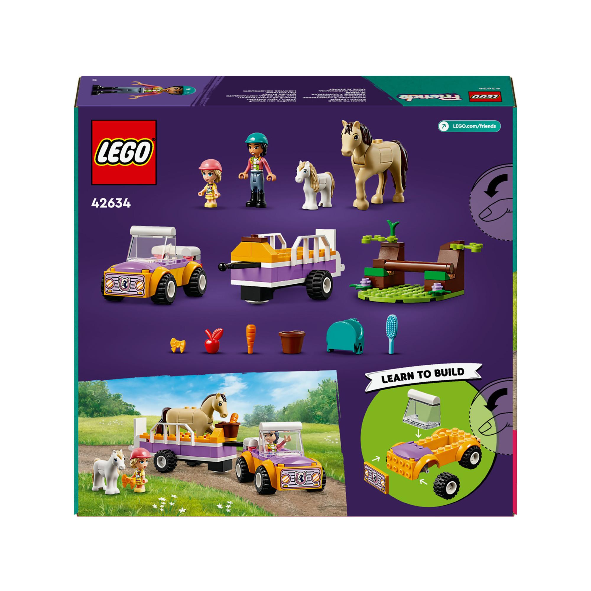 LEGO®  42634 Pferde- und Pony-Anhänger 