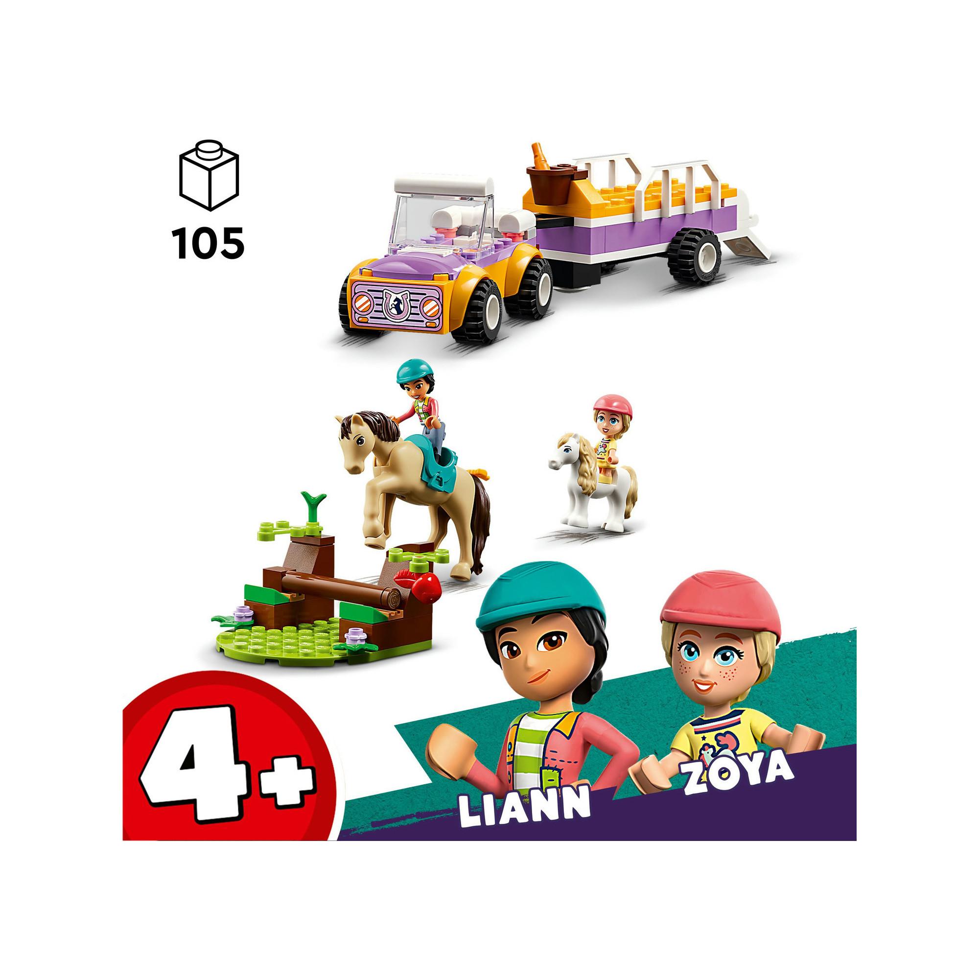 LEGO®  42634 Pferde- und Pony-Anhänger 