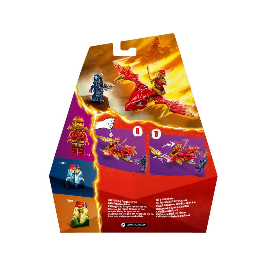 LEGO®  71801 L’attaque du dragon rebelle de Kai 