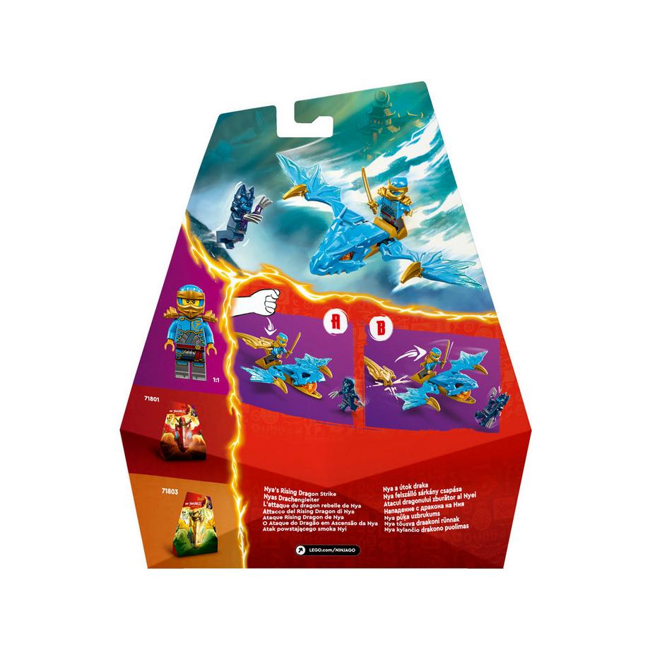 LEGO®  71802 L’attaque du dragon rebelle de Nya 