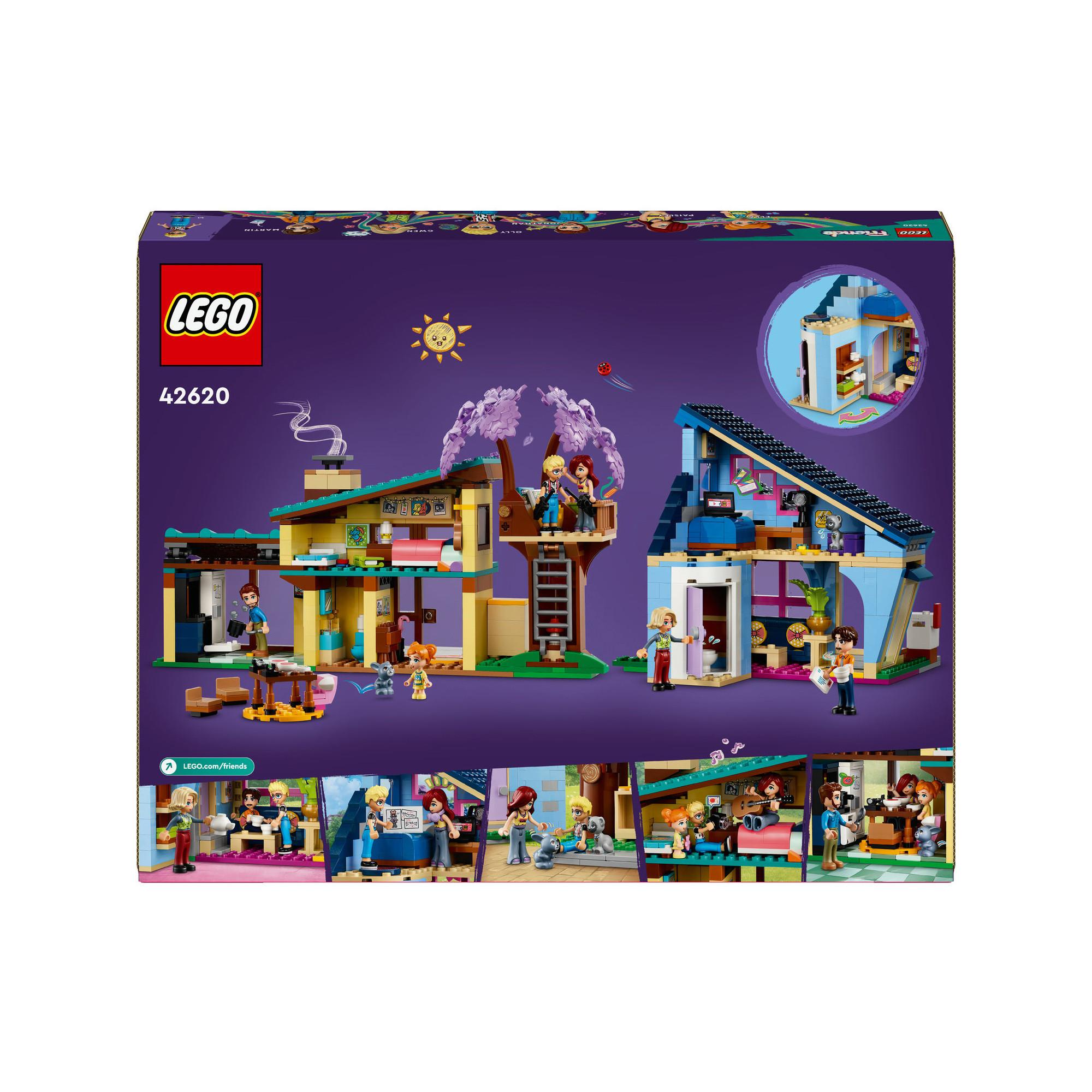 LEGO®  42620 Les maisons familiales d’Olly et de Paisley 