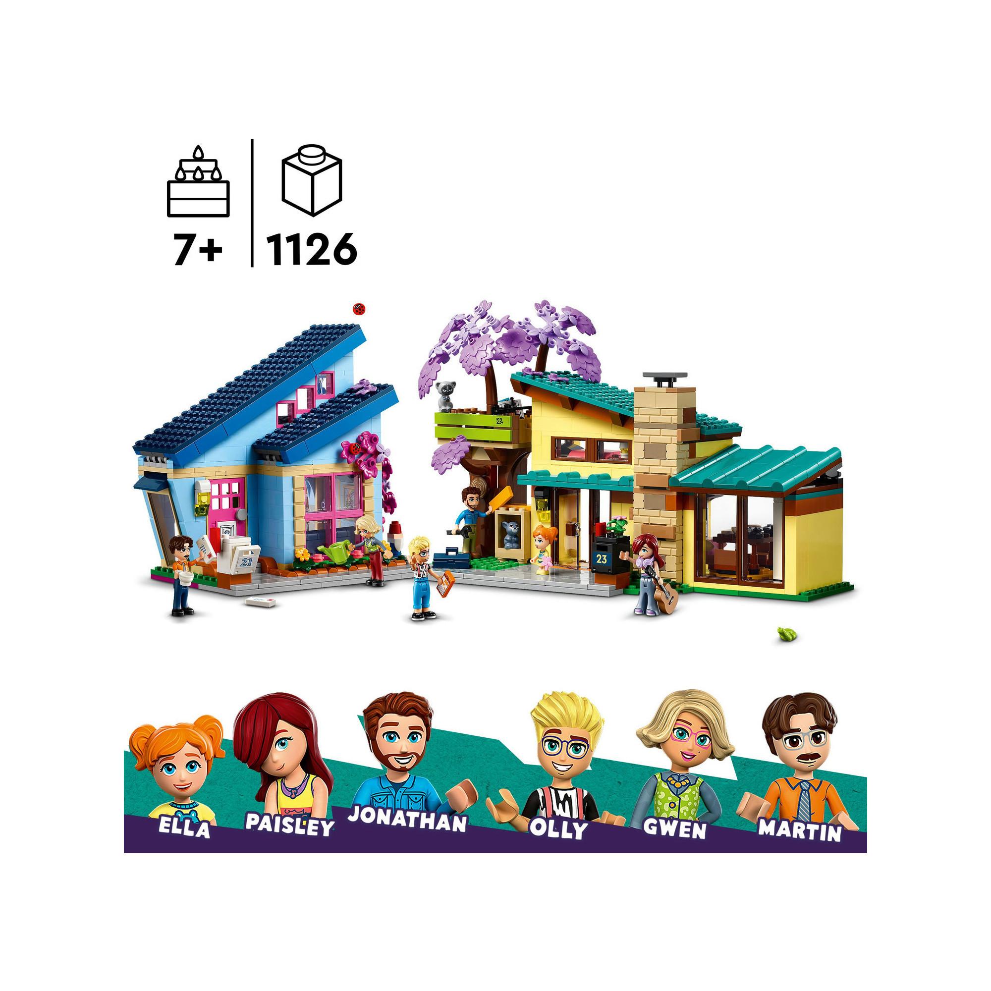 LEGO®  42620 Les maisons familiales d’Olly et de Paisley 
