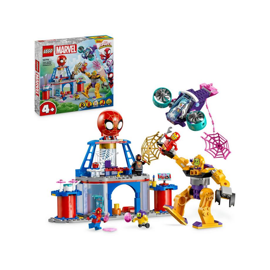 LEGO®  10794 Le QG des lanceurs de toile de l’équipe Spidey 