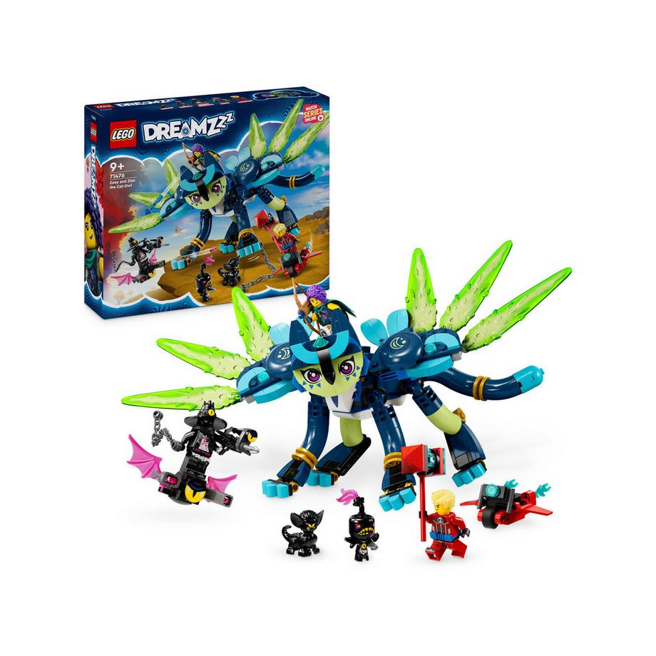LEGO®  71476 Zoey et Zian, le chat-hibou 