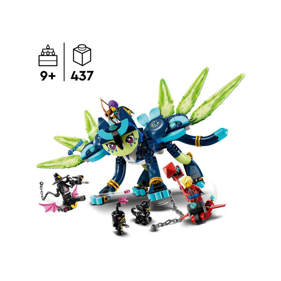 LEGO®  71476 Zoey et Zian, le chat-hibou 