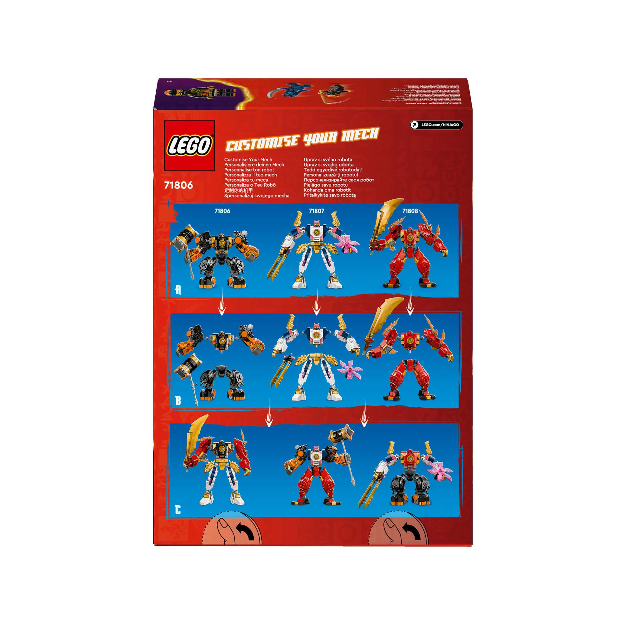 LEGO®  71806 Le robot élémentaire de la terre de Cole 