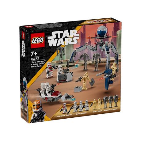 LEGO®  75372 Battle PACK Clone Trooper™ e Battle Droid™ 