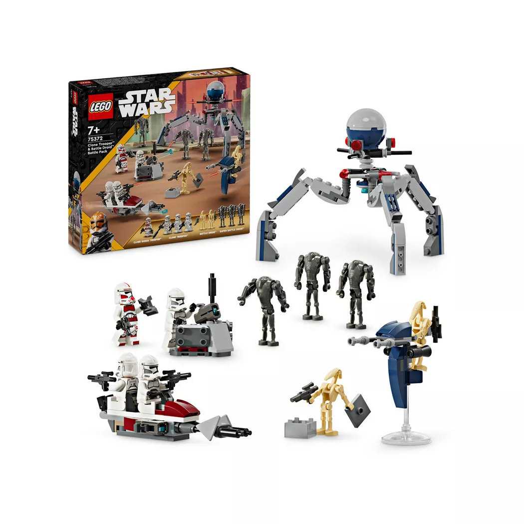 Lego Stridspakke med klonesoldat og kampdroide 75372
