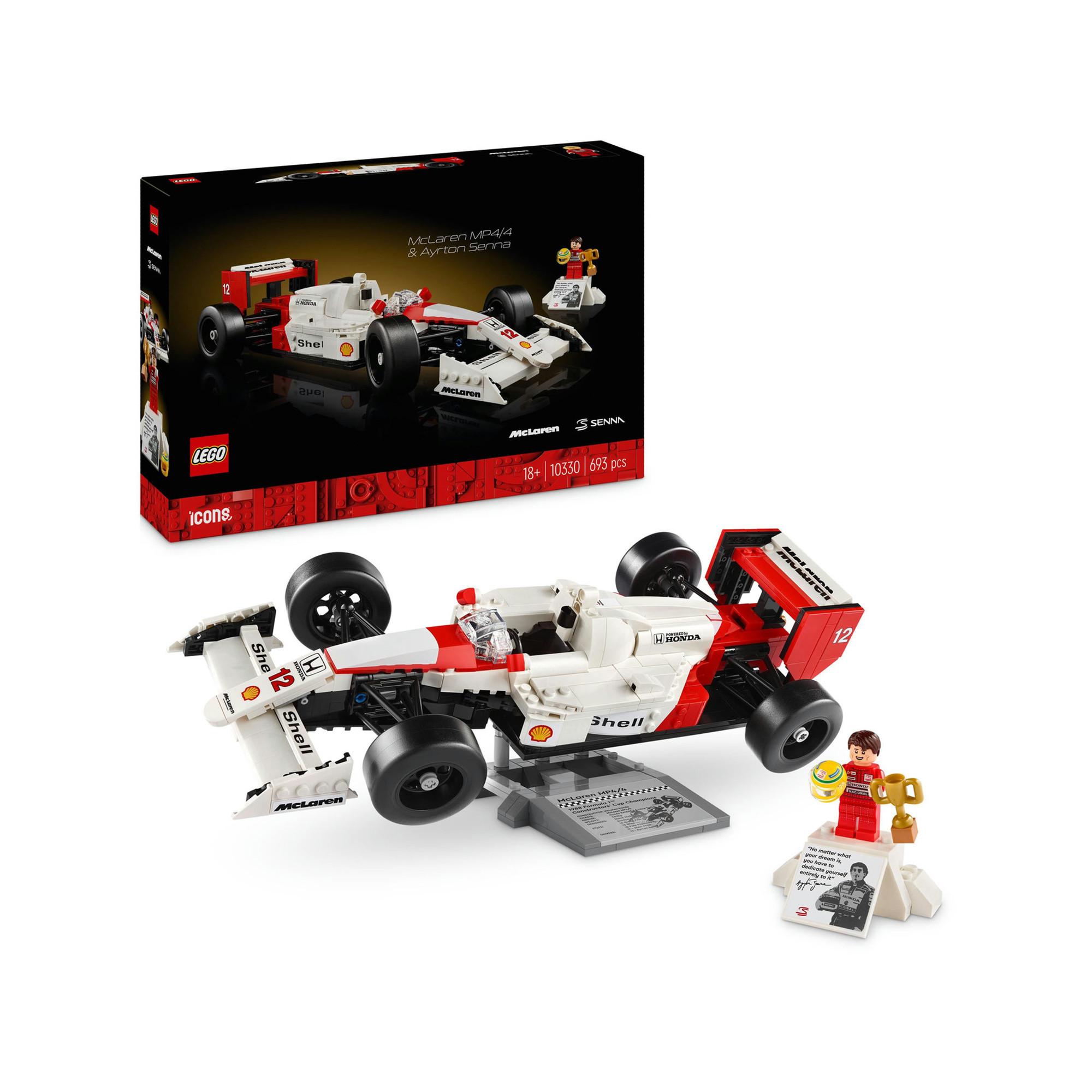 LEGO®  10330 McLaren MP4/4 et Ayrton Senna 