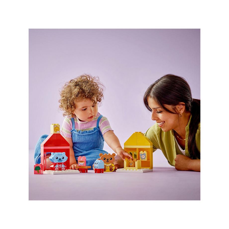 LEGO®  10414 Attività quotidiane: mangiare e andare a letto 