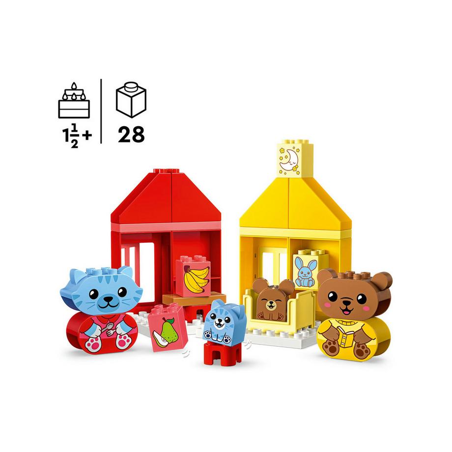 LEGO®  10414 Attività quotidiane: mangiare e andare a letto 