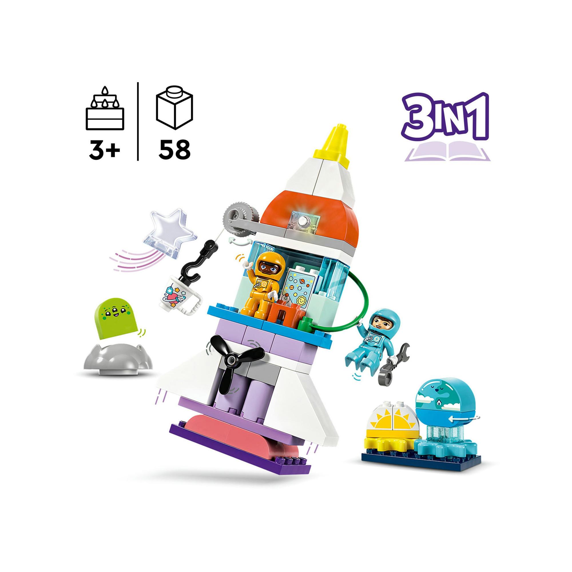 LEGO®  10422 Avventura dello Space Shuttle 3 in 1 