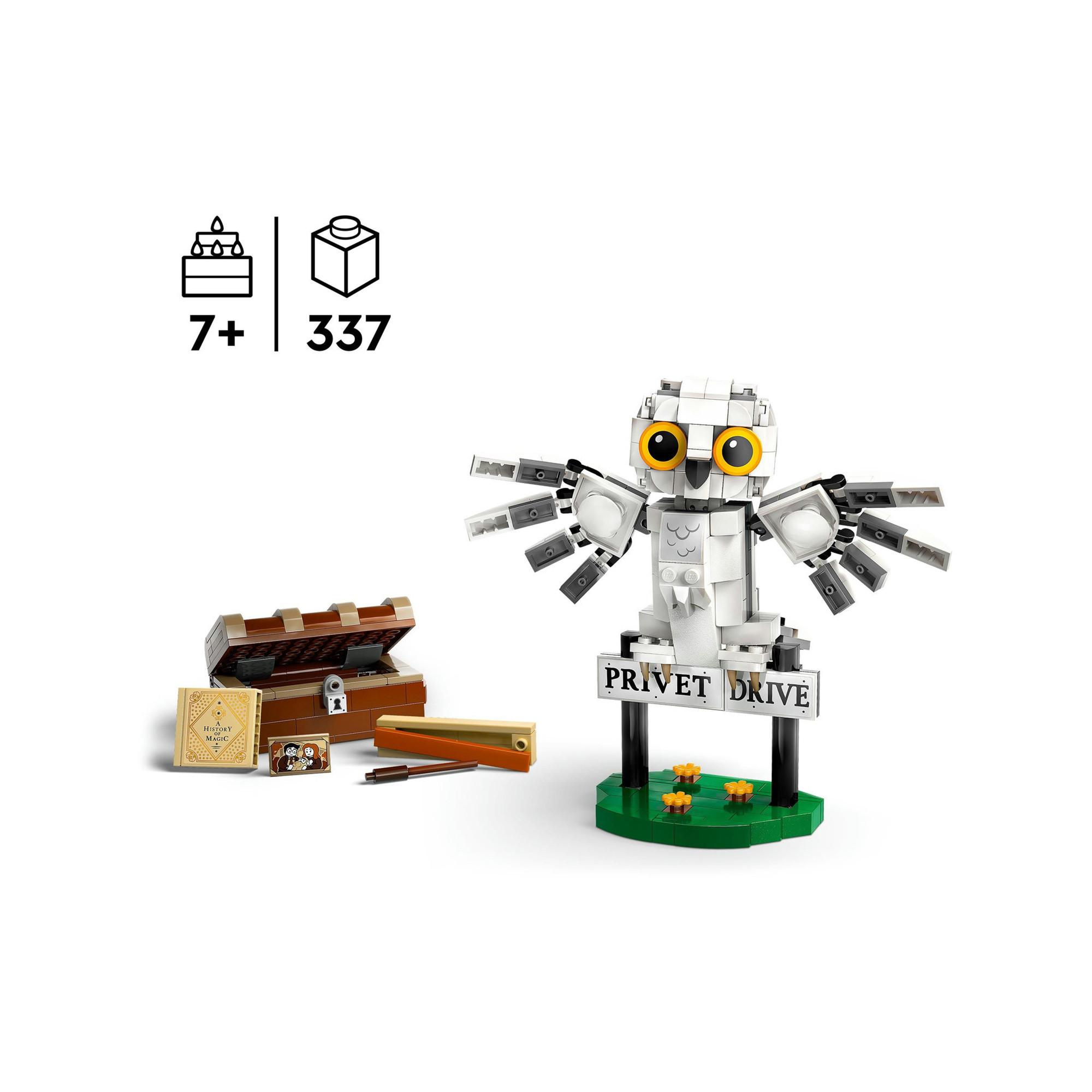 LEGO®  76425 Hedwig™ im Ligusterweg 4 
