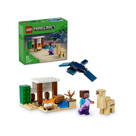 LEGO®  21251 Spedizione di Steve nel deserto 