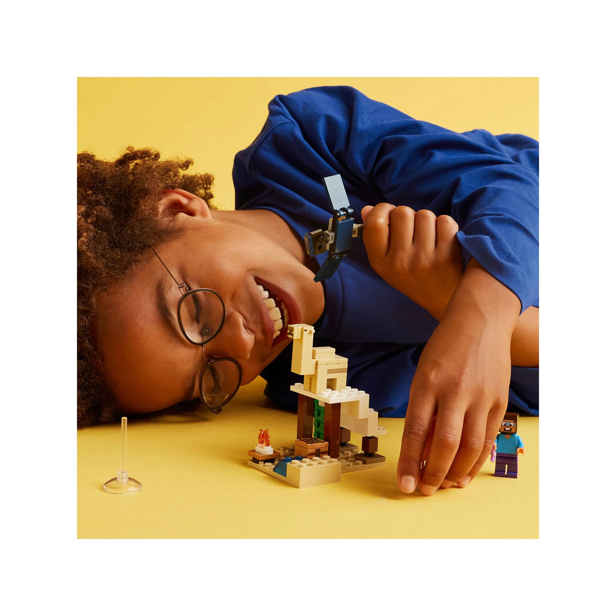 LEGO®  21251 Spedizione di Steve nel deserto 