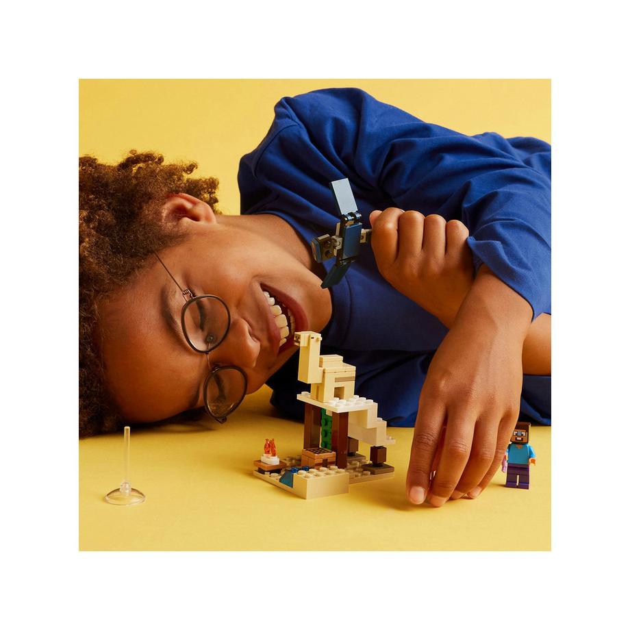 LEGO®  21251 Spedizione di Steve nel deserto 