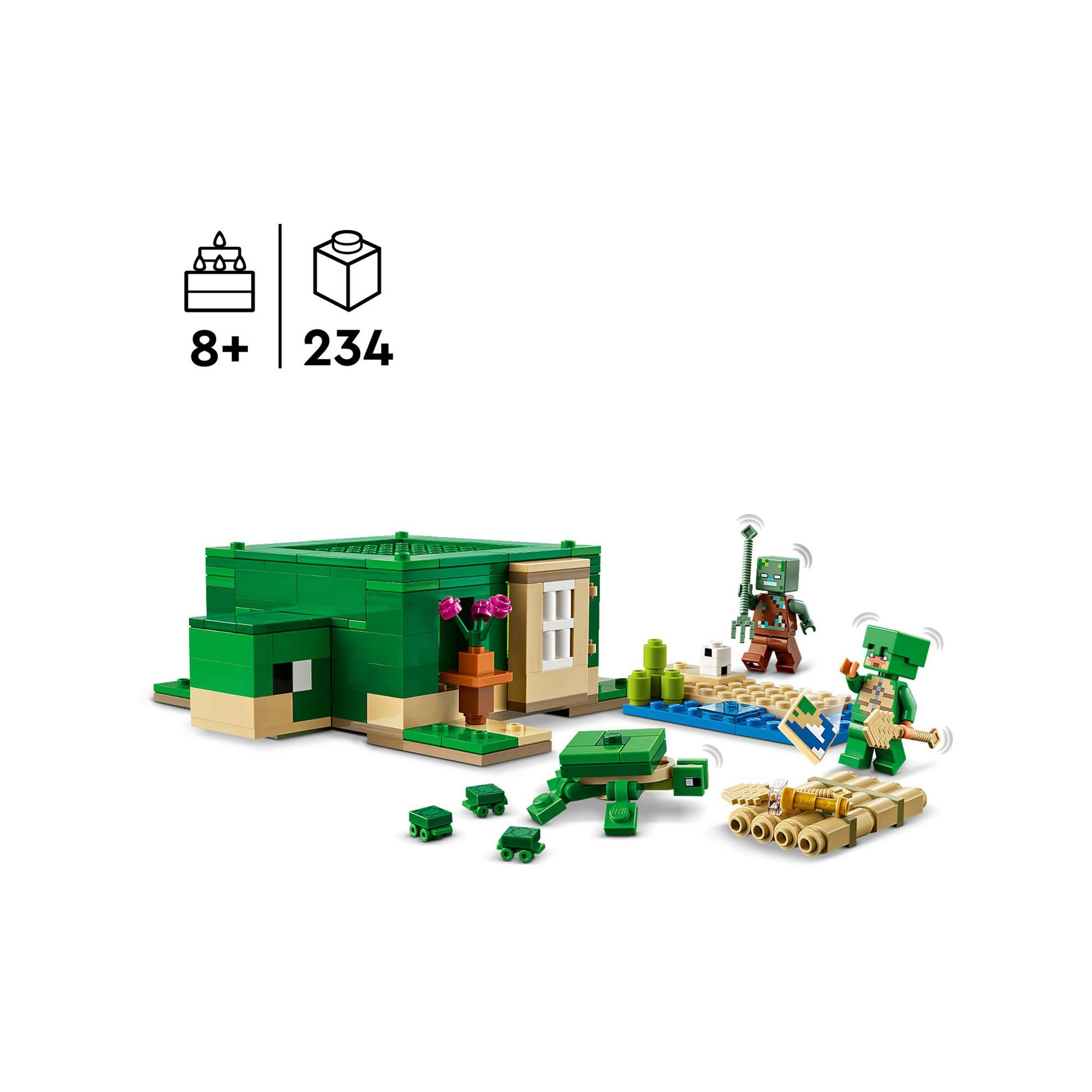 LEGO®  21254 La maison de la plage de la tortue 