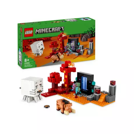 LEGO Minecraft 21243 Les Pics Gelés, Jouet Enfants 8 Ans, avec