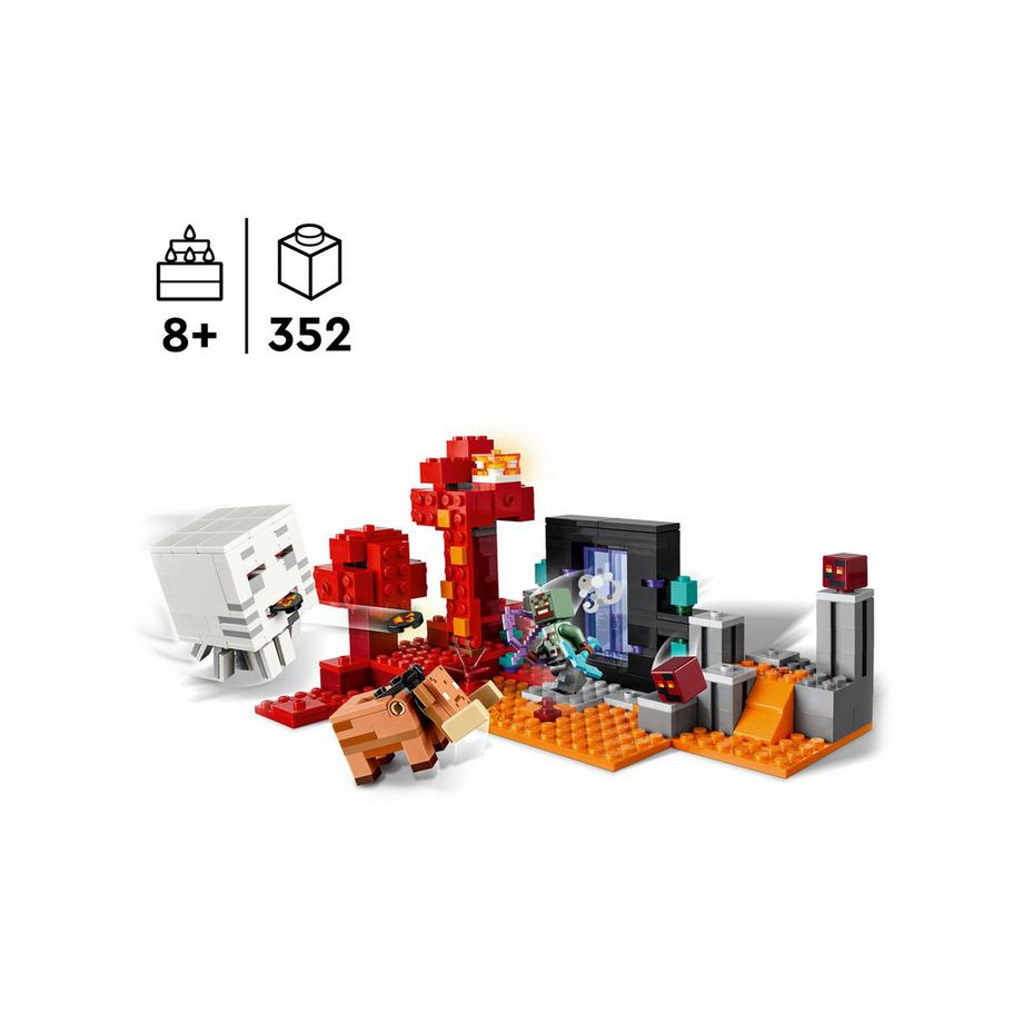 LEGO®  21255 Hinterhalt am Netherportal 