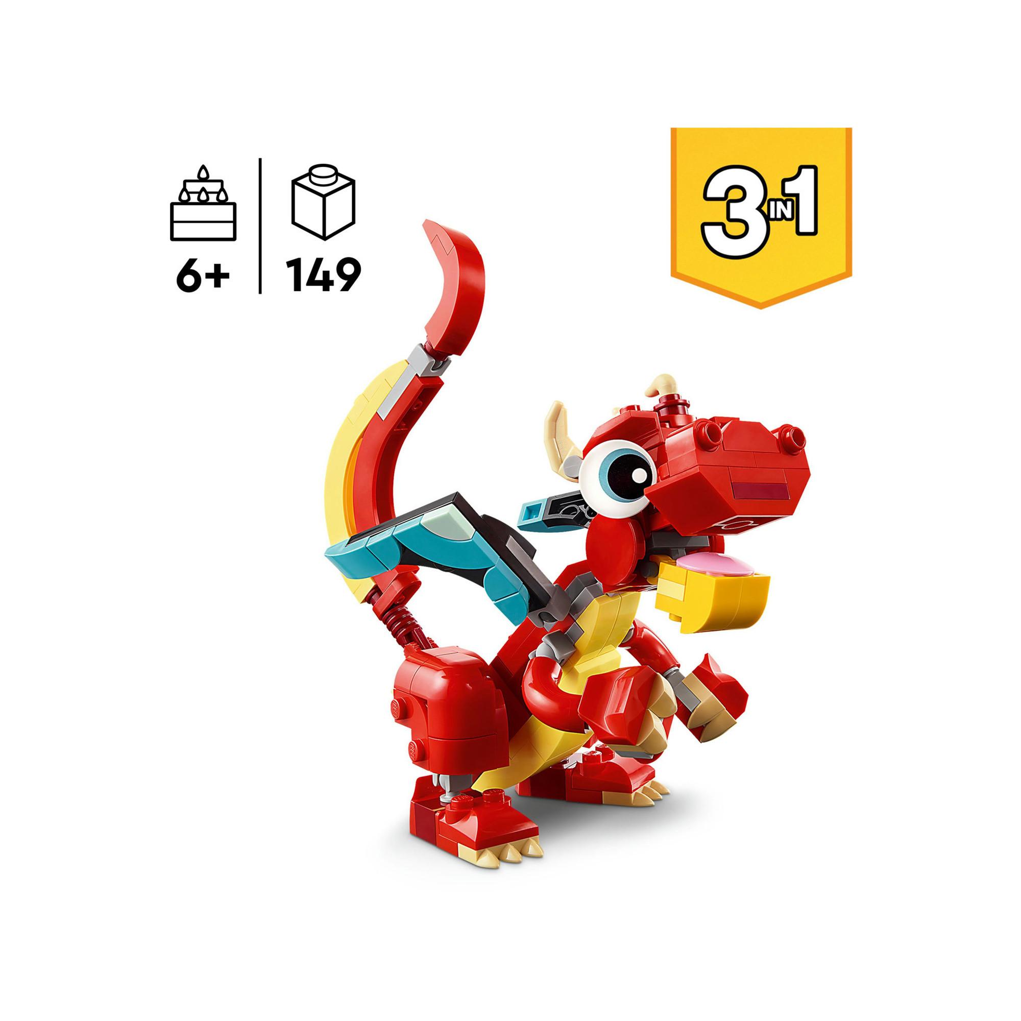 LEGO®  31145 Le dragon rouge 