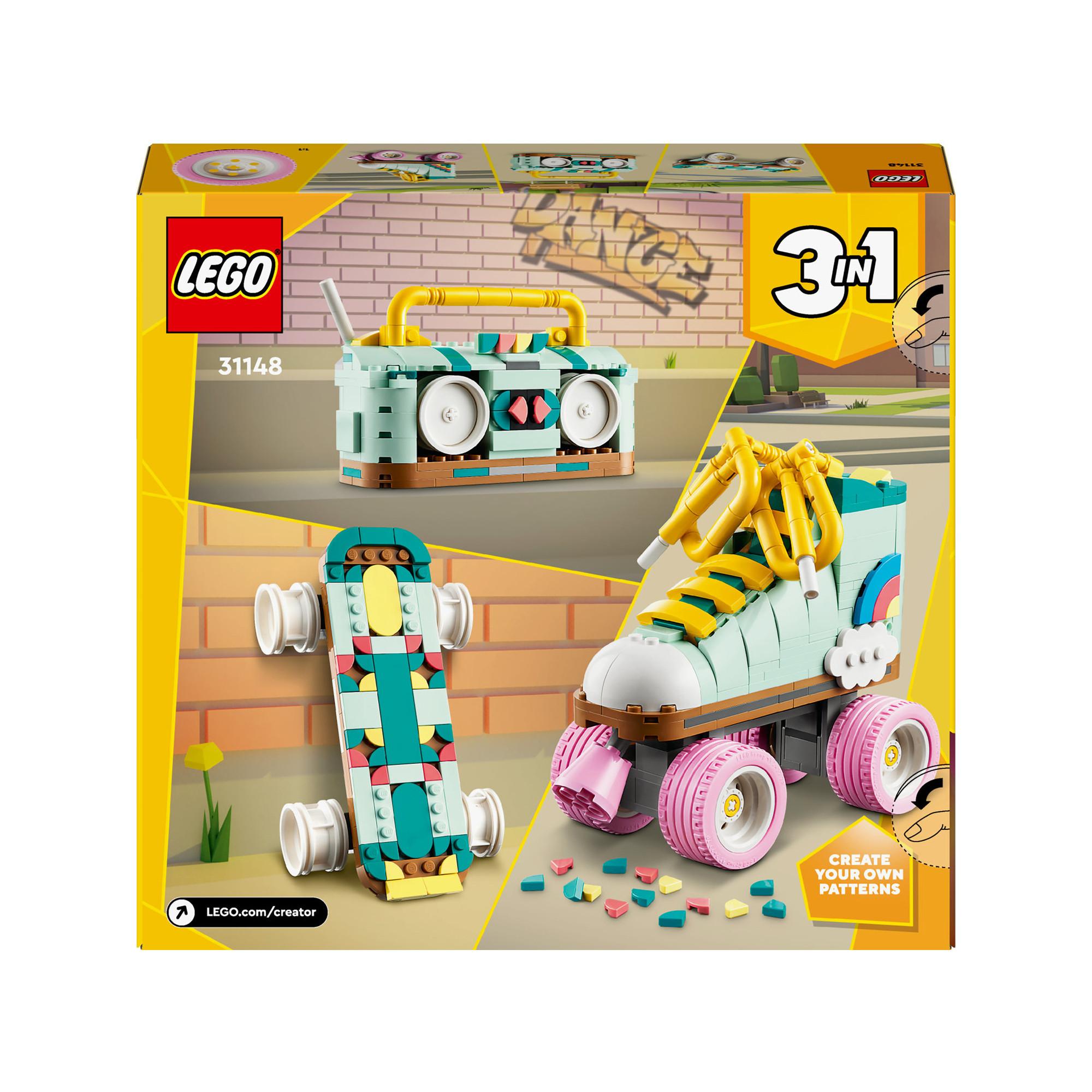 LEGO®  31148 Les patins à roulettes rétro 