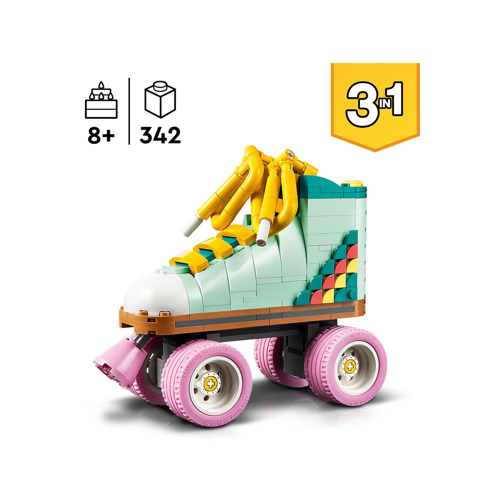 LEGO®  31148 Les patins à roulettes rétro 