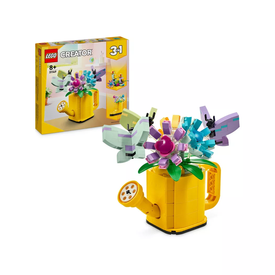 LEGO® Creator Flowers in Watering Can 3in1 Toy 31149