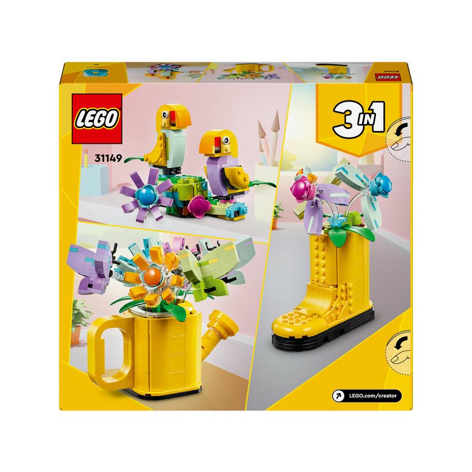 LEGO®  31149 Giesskanne mit Blumen 