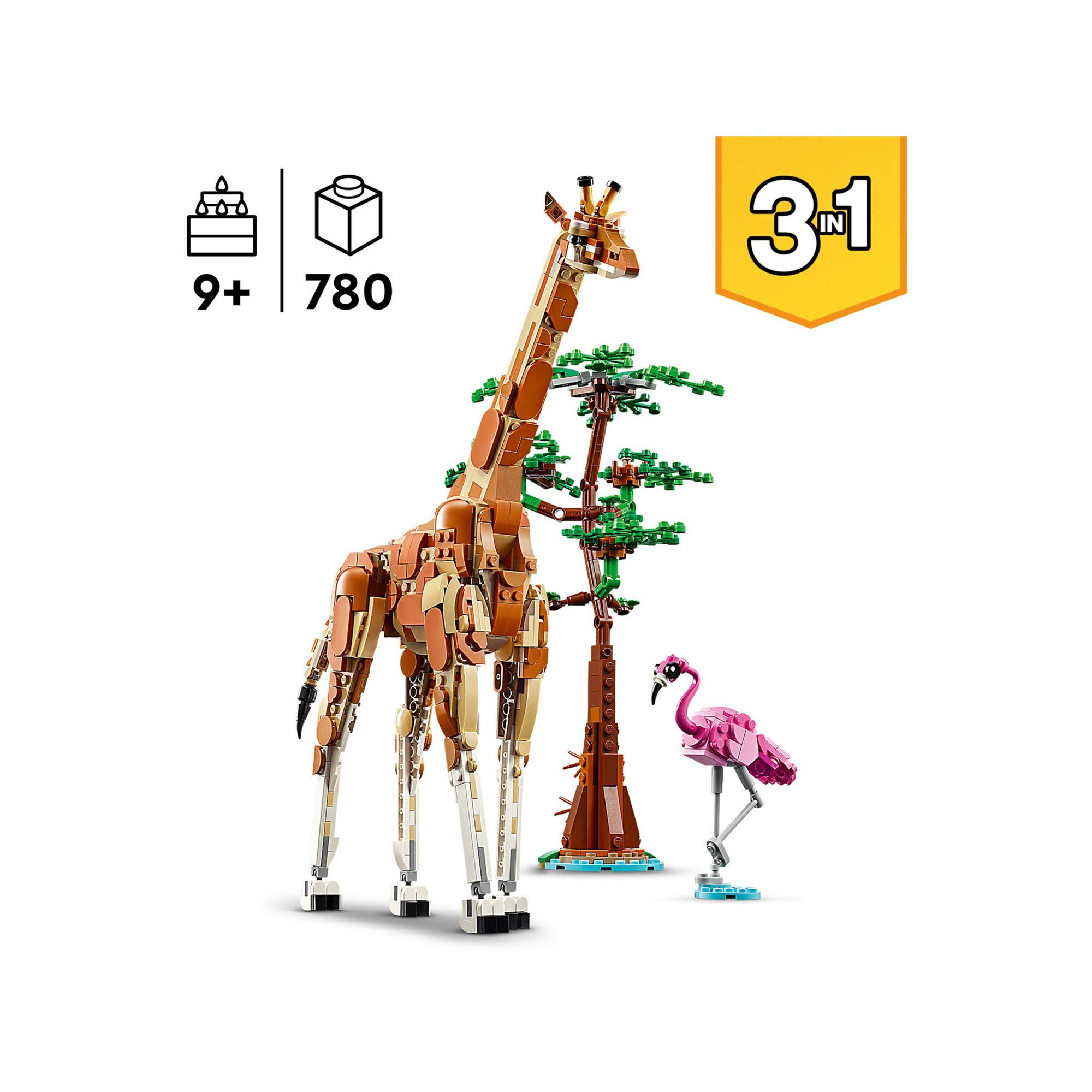 LEGO®  31150 Les animaux sauvages du safari 