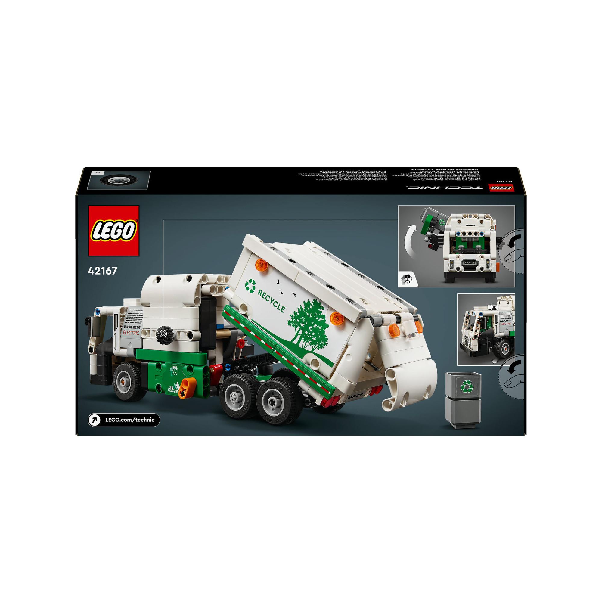 LEGO®  42167 Mack® LR Electric Müllwagen 