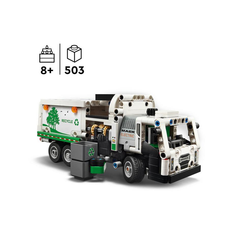 LEGO®  42167 Mack® LR Electric Camion poubelle 