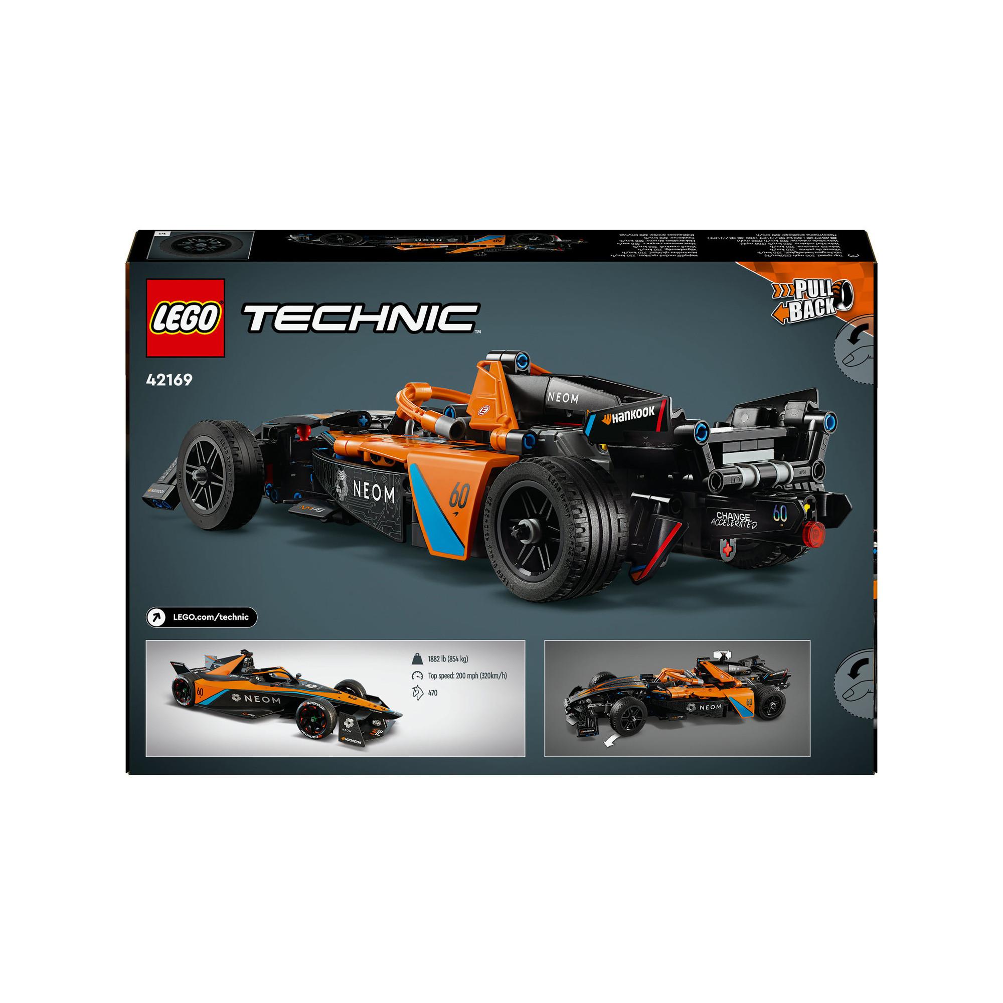 LEGO®  42169 NEOM McLaren Formula E Race Car 