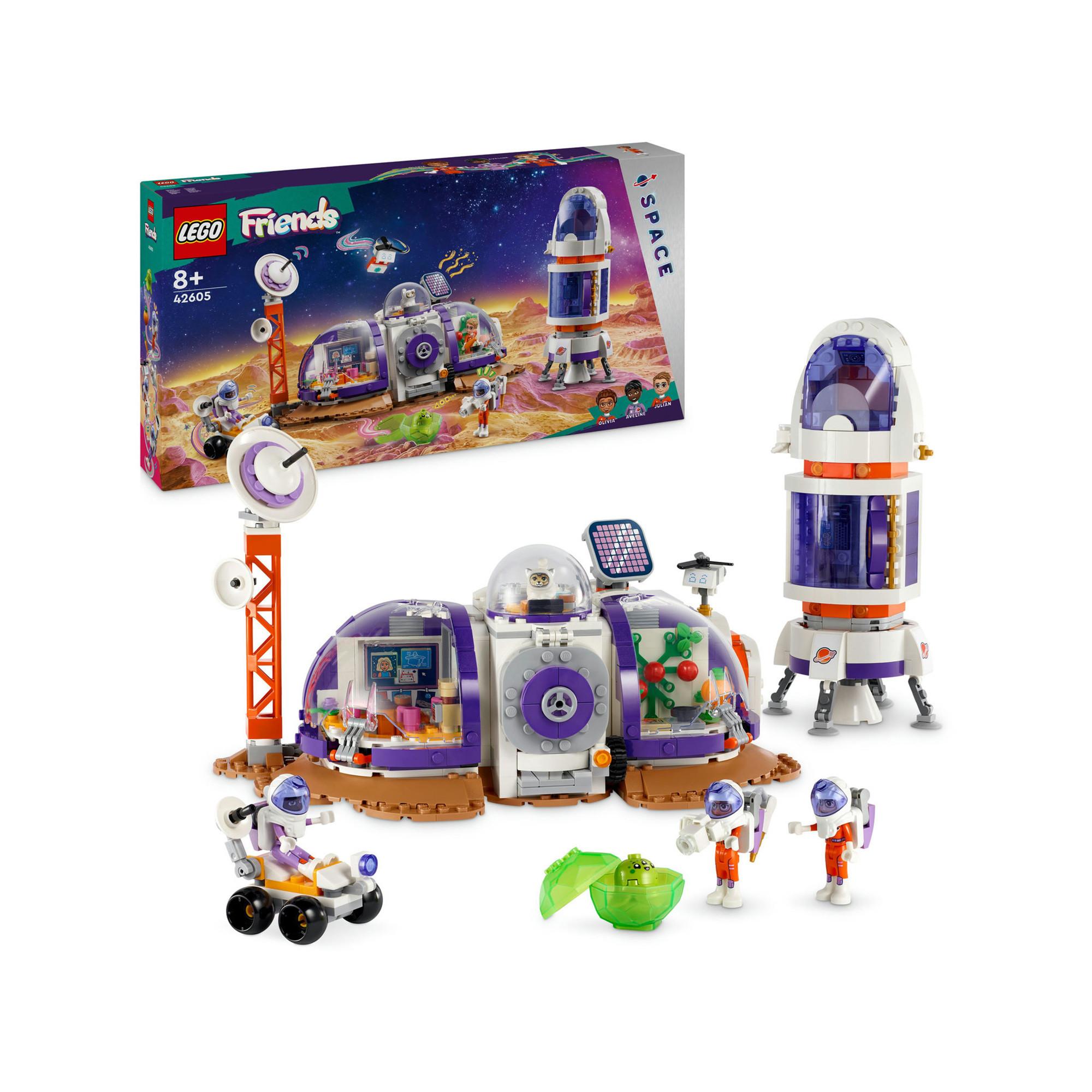 LEGO®  42605 La station spatiale martienne et la fusée 