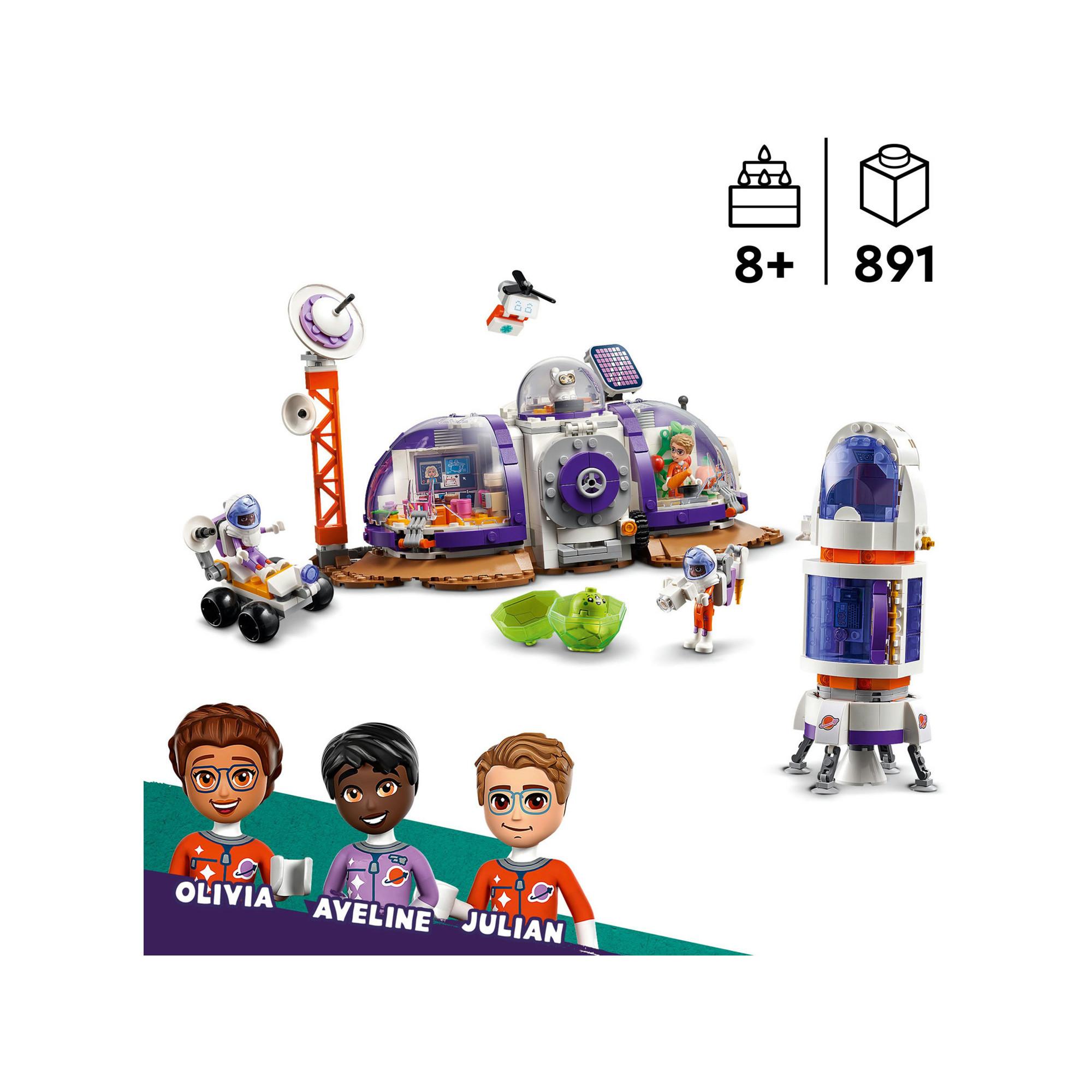 LEGO®  42605 La station spatiale martienne et la fusée 