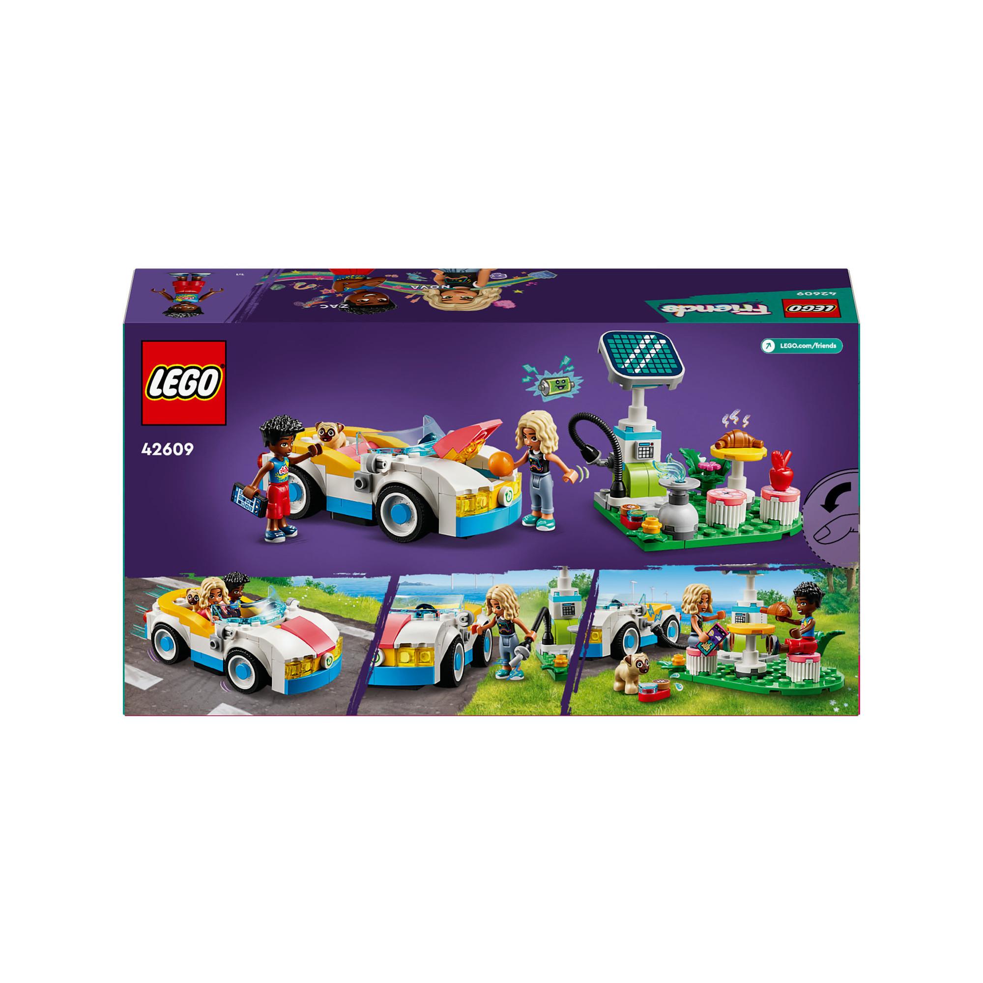 LEGO®  42609 Auto elettrica e caricabatterie 