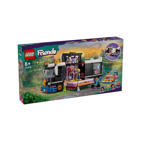 LEGO  42619 Tour Bus delle pop star 