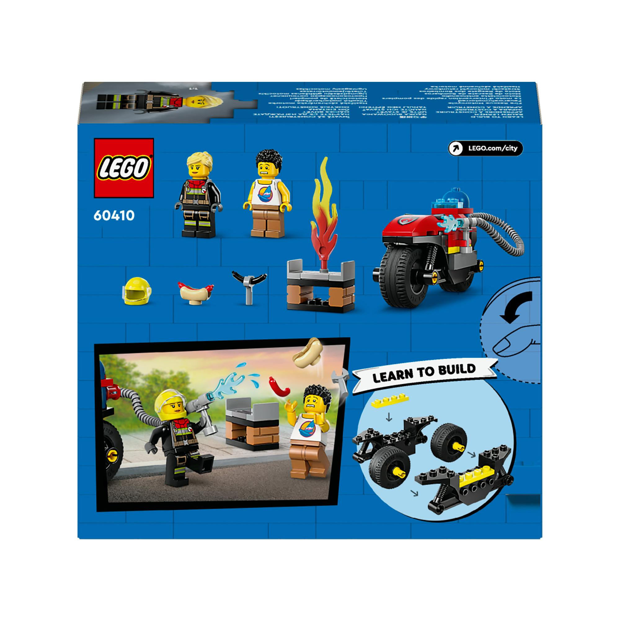 LEGO®  60410 La moto d’intervention rapide des pompiers 