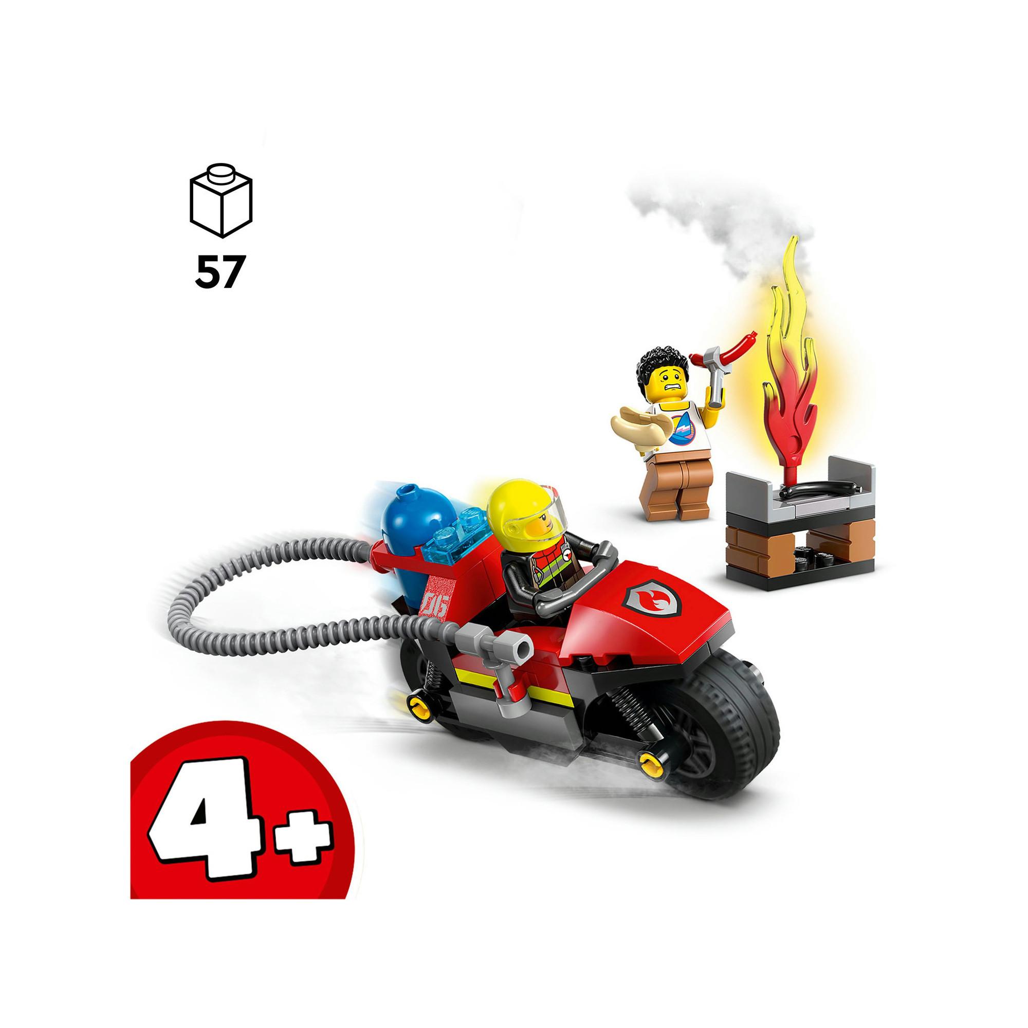 LEGO®  60410 La moto d’intervention rapide des pompiers 