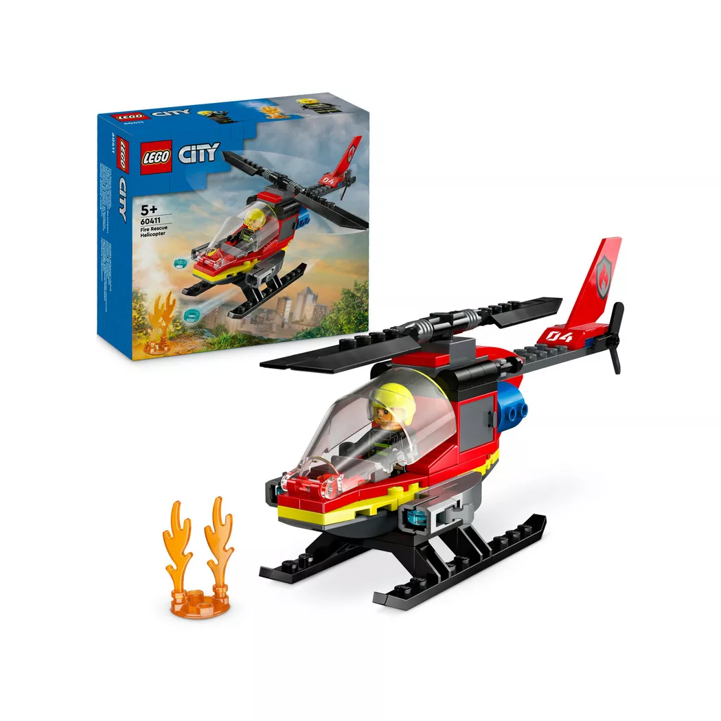 Lego City Brannhelikopter 60411