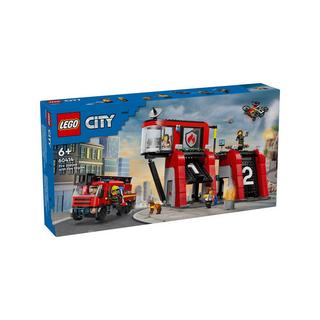 LEGO®  60414 Feuerwehrstation mit Drehleiterfahrzeug 