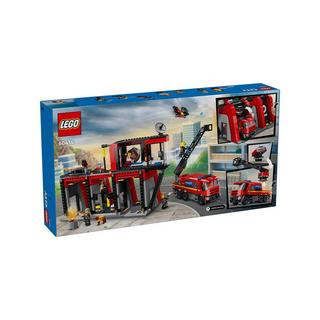 LEGO®  60414 Feuerwehrstation mit Drehleiterfahrzeug 