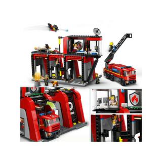 LEGO®  60414 Caserma dei pompieri e autopompa 